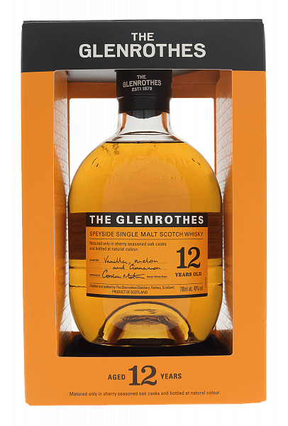 Виски The Glenrothes 12 y.o. Speyside Single Malt Scotch Whisky (gift box), 0.7 л