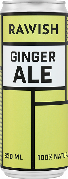 Rawish Ginger Ale, 0.33 л