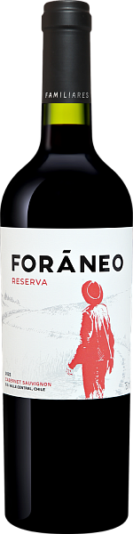 Вино Foraneo Reserva Cabernet Sauvignon Central Valley DO Vina Bouchon, 0.75 л