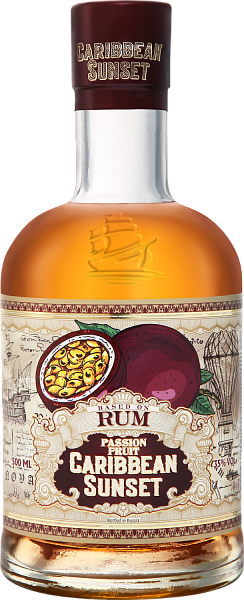 Ром Caribbean Sunset Passion Fruit, 0.5 л в Саратове