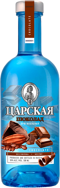 Водка Tsarskaja Original Chocolate, 0.5 л