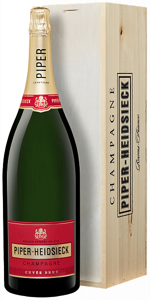 Шампанское Piper-Heidsieck Brut Champagne AOC (gift box), 3 л