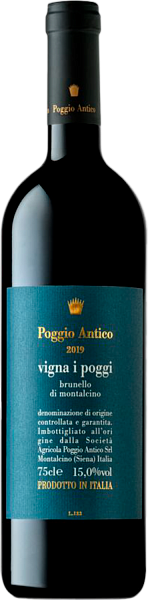 Вино Vigna i Poggi Brunello di Montalcino DOCG Poggio Antico, 0.75 л