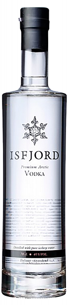 Водка Isfjord Premium Arctic Vodka, 0.7 л