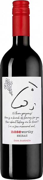Вино Noseworthy Shiraz Austwine Exports, 0.75 л