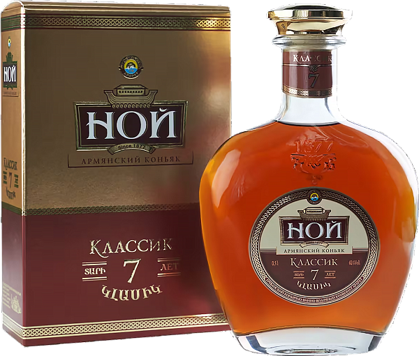Коньяк NOY Classic 7 y.o. (gift box), 0.5 л