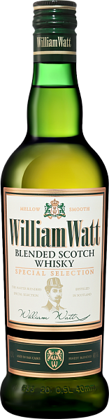 Виски William Watt Blended Scotch Whisky, 0.5 л в Перми