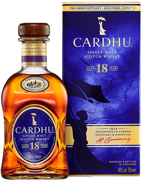 Cardhu 18 y.o. Single Malt Scotch Whisky (gift box), 0.7 л