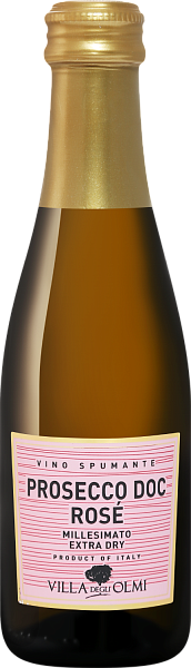 Игристое вино Rose Millesimato Spumante Extra Dry Prosecco DOC Villa degli Olmi, 0.2 л в Саратове