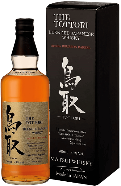 The Tottori Bourbon Barrel Blended Japanese Whisky (gift box), 0.7 л