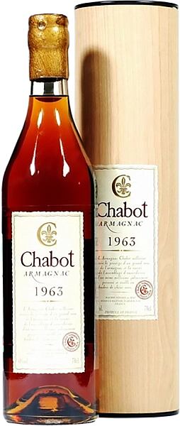 Арманьяк Chabot 1963 (gift box), 0.7 л