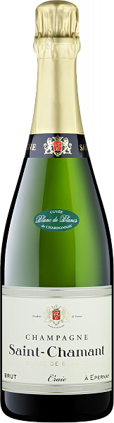 Шампанское Champagne Saint-Chamant Craie Blanc de Blancs Brut Champagne AOC, 0.75 л