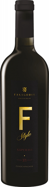 Вино F Style Saperavi Kuban'. Tamanskiy Poluostrov Fanagoria, 0.75 л