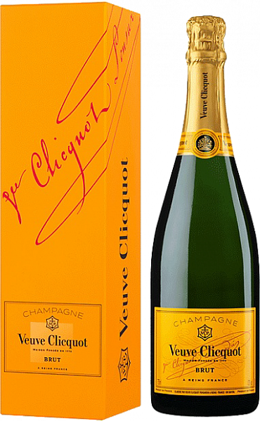 Veuve Clicquot Ponsardin Champagne AOC Brut (gift box), 0.75 л