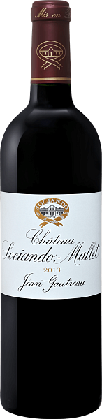 Вино Chateau Sociando-Mallet Haut-Medoc AOC, 0.75 л