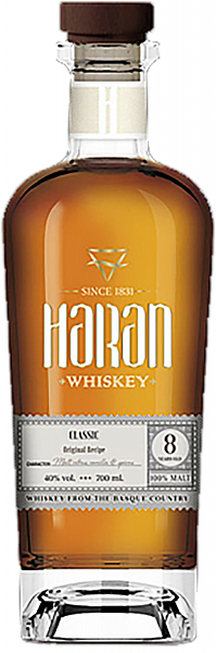 Виски Haran Classic Iberian Oak 8 Years Old Malt Whiskey, 0.7 л