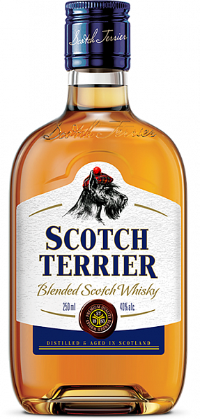 Scotch Terrier Blended Malt Whiskey, 0.25 л