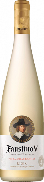 Faustino V Viura-Chardonnay Rioja DOCa, 0.75 л