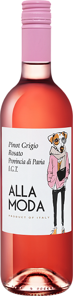 Alla Moda Pinot Grigio Rosato Provincia di Pavia IGT San Matteo, 0.75 л