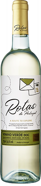 Rotas de Portugal Branco Vinho Verde DOC Santos & Seixo, 0.75 л