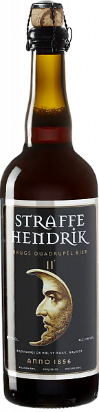 Straffe Hendrik Quadrupel De Halve Maan set of 6 bottles, 0.75 л