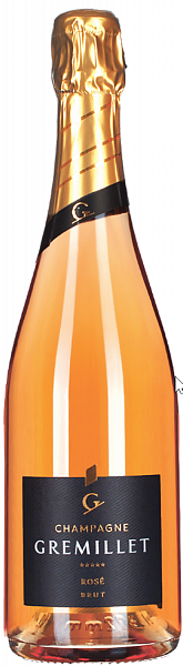 Французское шампанское Gremillet Champagne AOC Rose, 0.75 л