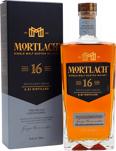 Виски Mortlach 16 y.o. Single Malt Scotch Whisky (gift box), 0.7 л