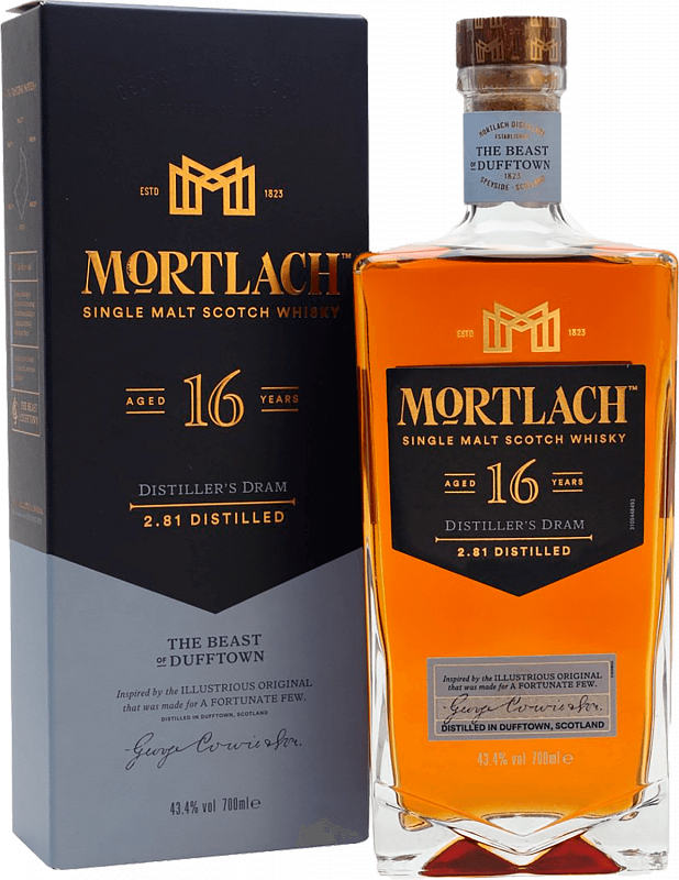 Мортлах 16 лет односолодовый шотландский виски в подарочной упаковке 0.7 л