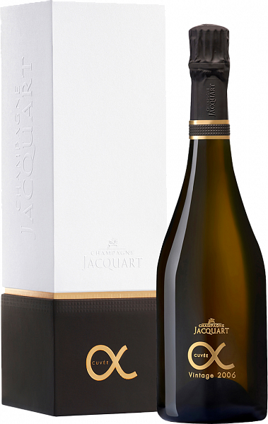 Шампанское Jacquart Mosaique Cuvee Alpha Vintage Champagne AOC (gift box), 0.75 л