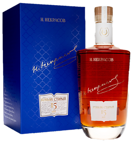 Коньяк N.Nekrasov 15 Years Old (gift box), 0.7 л