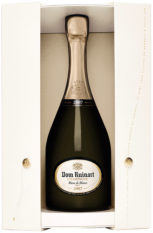 Дом Рюинар Блан де Блан Брют Шампань АОС в подарочной упаковке 2009 0.75 л