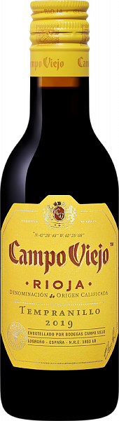 Tempranillo Rioja DOCa Campo Viejo, 0.187 л