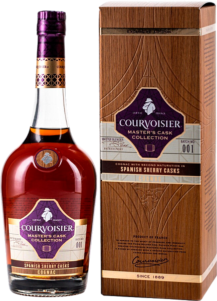 Коньяк Courvoisier Master's Cask Collection Spanish Sherry Cask (gift box), 0.7 л