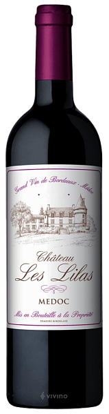 Вино Chateau Les Lilas Medoc AOC, 0.75 л