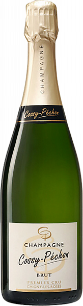 Champagne Cossy-Pechon Premier Cru Brut Champagne AOC, 0.75 л