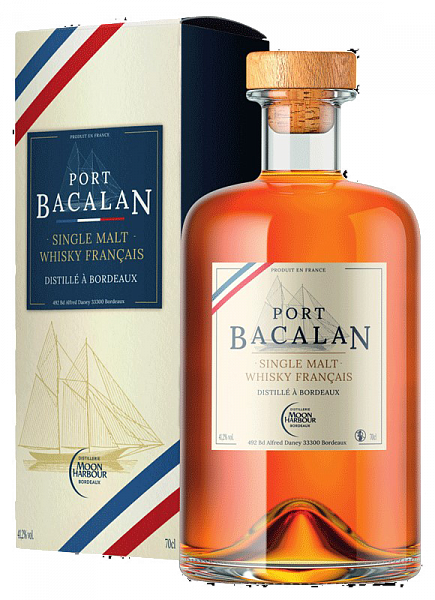 Port Bacalan Single Malt Whisky Moon Harbour (gift box), 0.7 л