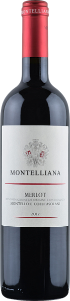 Вино Montelliana Merlot Montello e Colli Asolani DOC, 0.75 л
