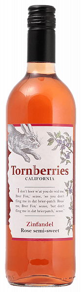 Tornberries Zinfandel Rose Golden State Vintners, 0.75 л