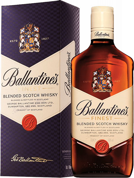 Ballantine's Finest blended scotch whisky (gift box), 0.7 л