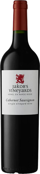 Вино Jakob's Vineyards Cabernet Sauvignon Hemel-en-Aarde Ridge WO, 0.75 л