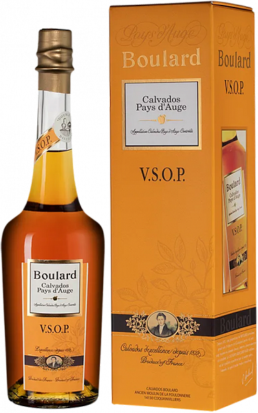 Кальвадос Boulard Pays d'Auge AOC VSOP (gift box), 1 л