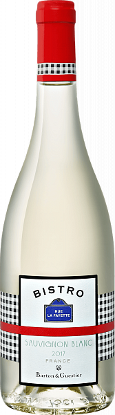 Вино Bistro Rue La Fayette Sauvignon Blanc Cotes De Gascogne IGP Barton & Guestier, 0.75 л