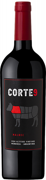 Вино Corte 9 Malbec Mendoza Antigal, 0.75 л