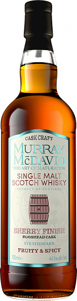 Виски Murray McDavid Cask Craft Sherry Finish Single Malt Scotch Whisky, 0.7 л