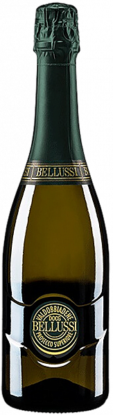 Сухое игристое вино Valdobbiadene Prosecco Superiore DOCG Extra Dry Bellussi, 0.75 л