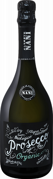 Игристое вино Alberto Nani Biologico Prosecco DOC Extra Dry Enoitalia, 0.75 л