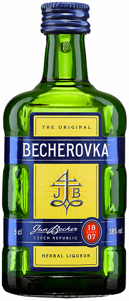Ликёр Liquor Becherovka Original, 0.05 л