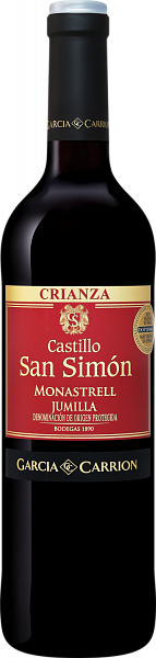 Castillo San Simon Monastrell Crianza Jumilla DO Garcia Carrion, 0.75 л