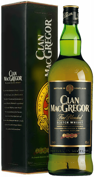 Виски Clan MacGregor Blended Scotch Whisky (gift box), 0.7 л