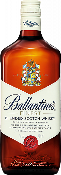 Ballantine's Finest Blended Scotch Whisky, 0.75 л